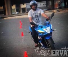 تعليم قيادة الدراجات الناريه بكل سهوله